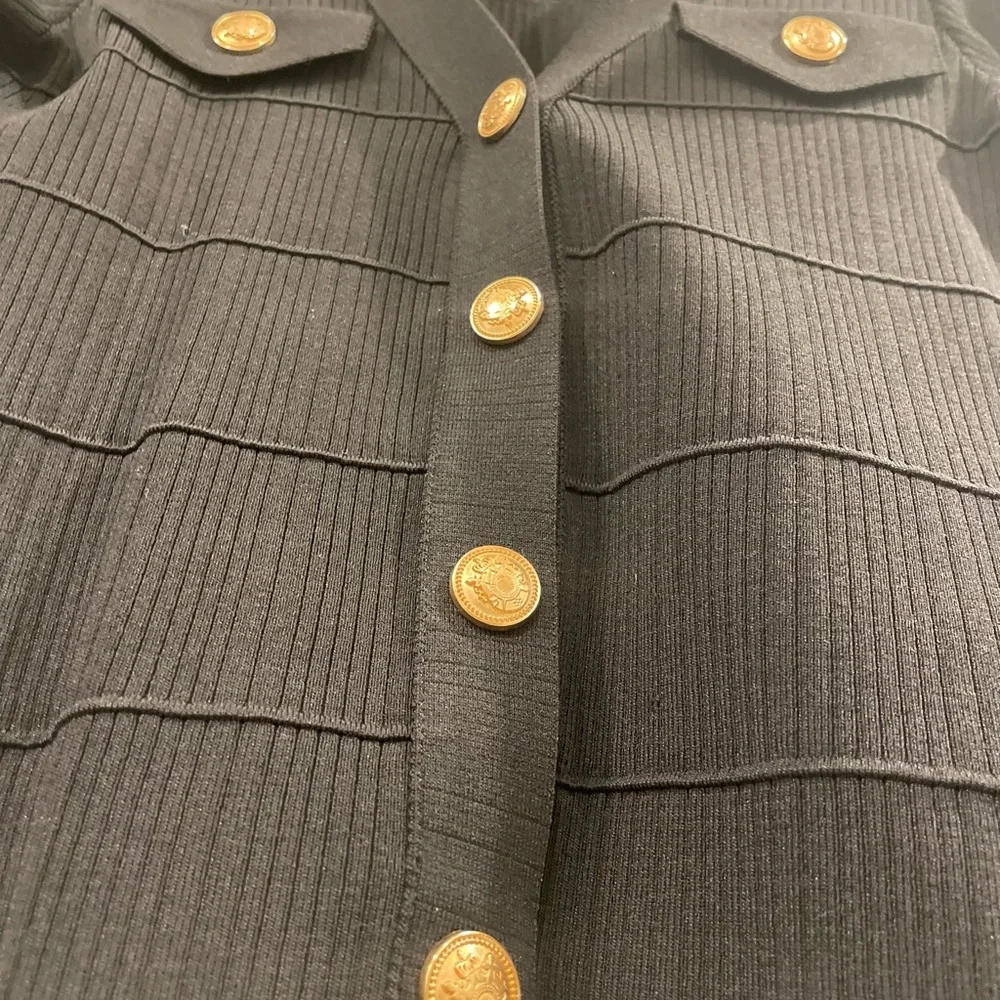 Anthropologie Maeve Collared Cardigan Sweater - Picture 7 of 12